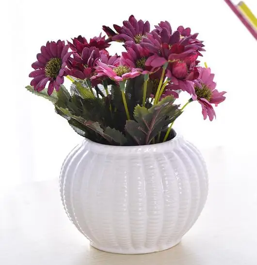 Творческий моделирование растение в горшке горшок набор офисной обстановкой