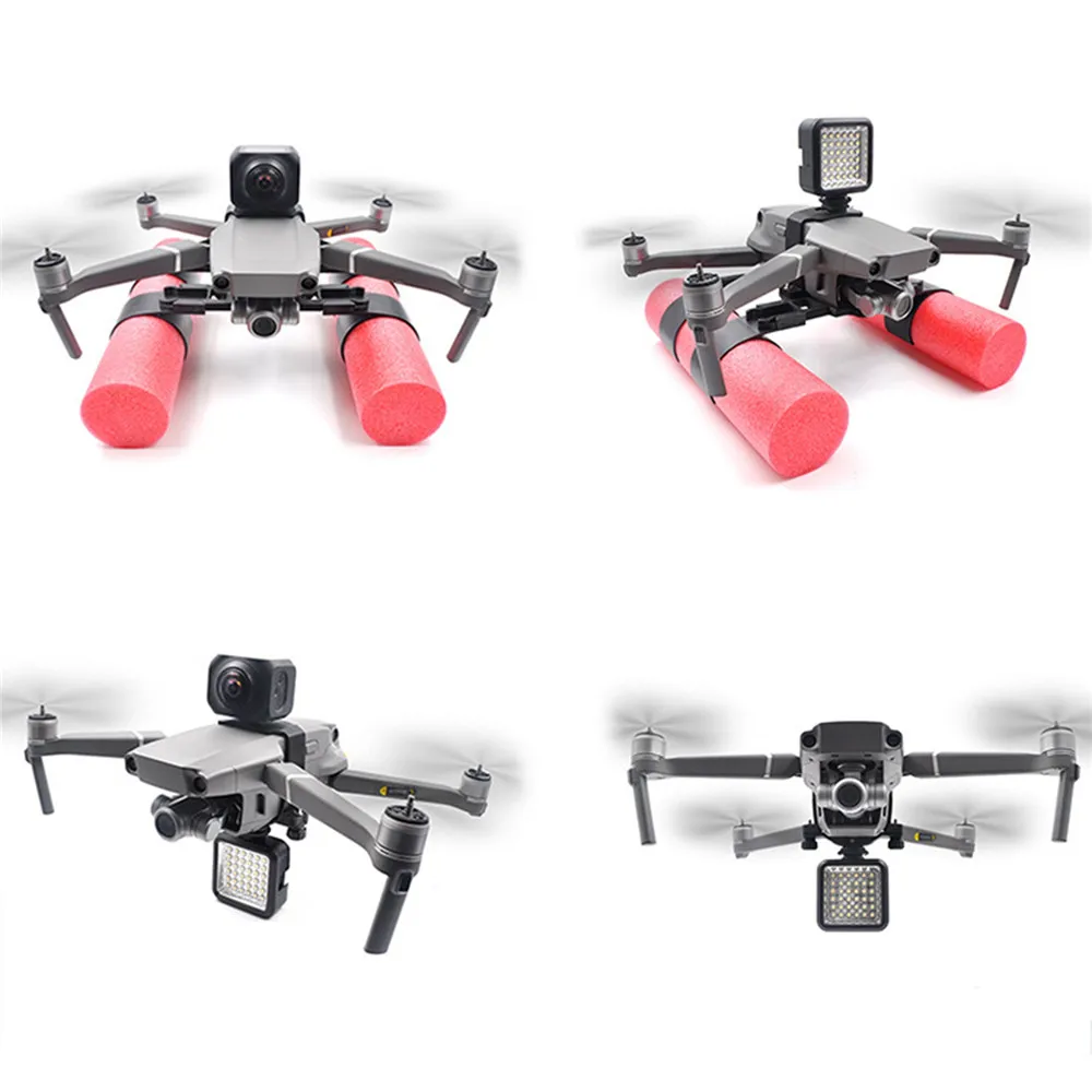 Расширенная посадочная шестерня, тренировочная площадка с плавающим поплавок для DJI MAVIC 2 Pro/светодиодный светильник с зумом, кронштейн для крепления камеры, комбинированный набор