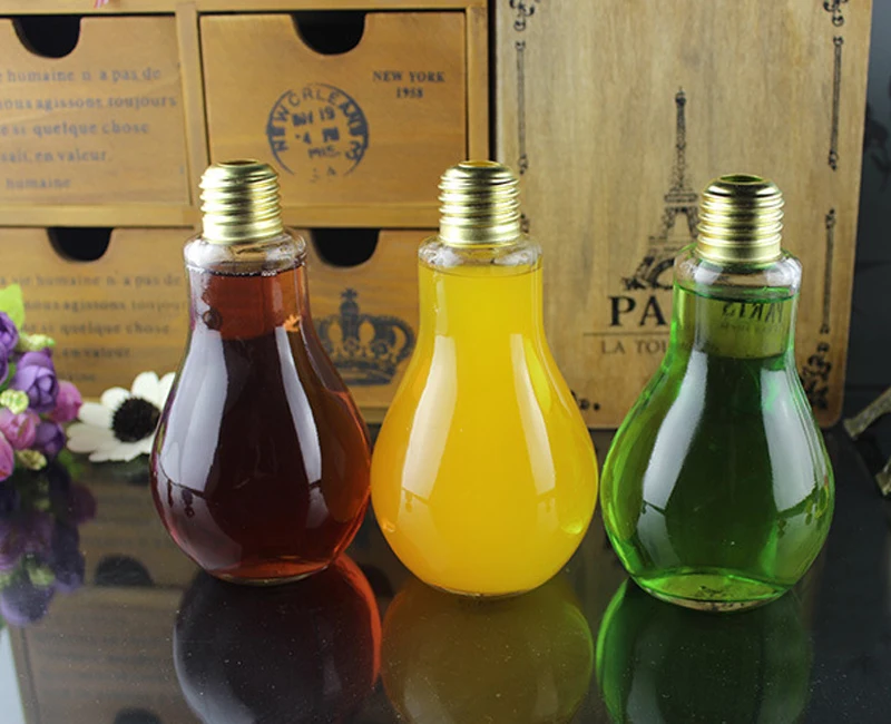 Летние лампы бутылку воды стакан с трубочкой Дети соломы открытый бюро