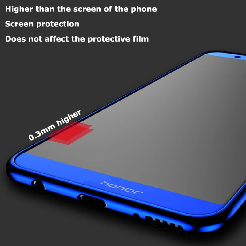 Чехол на Honor 8 Lite Чехлы для huawei чехол Хонер Honor8 крышка прозрачная Coque Pro V9 Роскошные