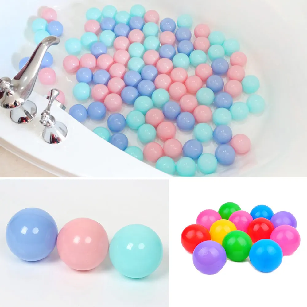 Мячи для бассейна 200 шт. экологически чистые цветные пластиковые шарики