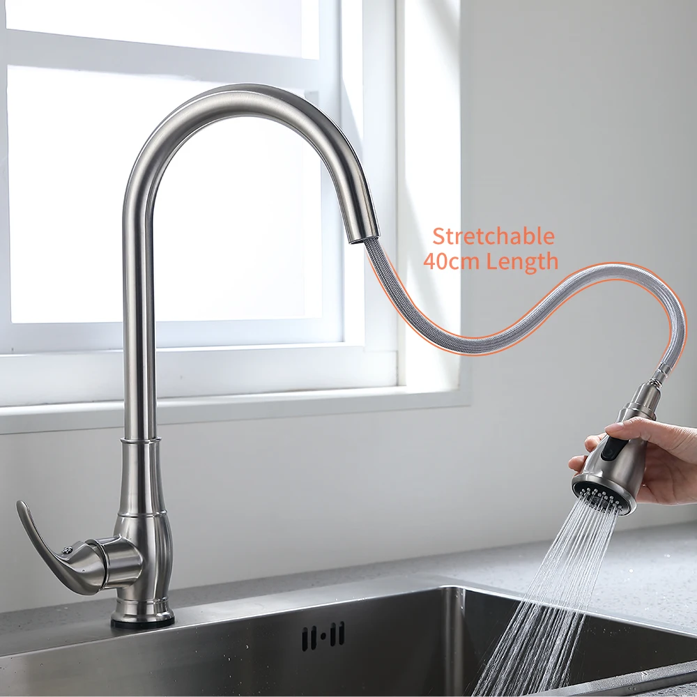 Кухонные смесители torneira para cozinha de parede кран для кухонный фильтр для воды кран Три способа раковина кухонный смеситель KH1022SN