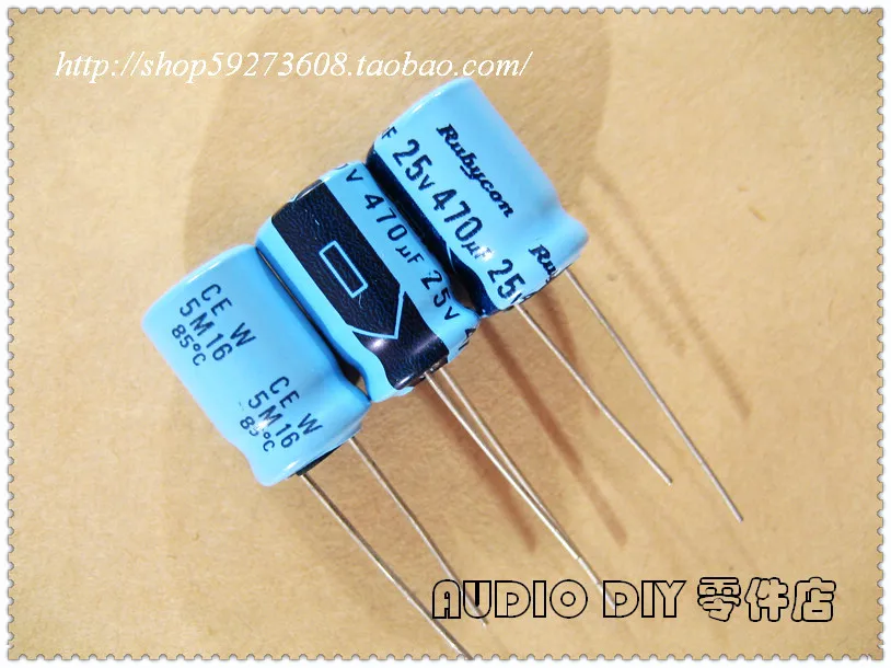 10 шт./30 шт. электролитические конденсаторы Rubycon old sky blue TWSS (CEW) серии 2020 uF/25V|electrolytic