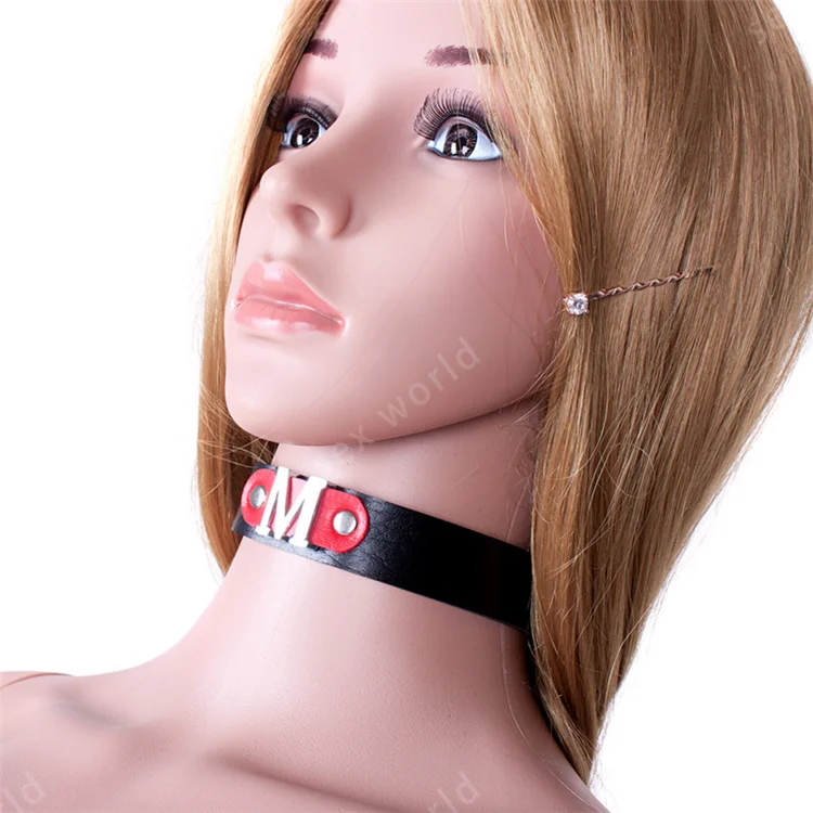 Bondage Restraint Sex Toys Neck Collar PU Leather Sexy For Women Adult Games Fetish S&ampM Slave Female Products | Красота и здоровье