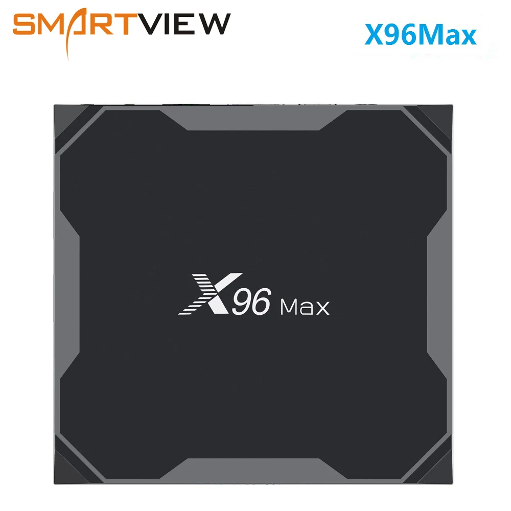 Android 8 1 ТВ коробка X96 MAX Amlogic S905X2 4 GB 64 ядра 2 4G и 5 ГГц Wi Fi 1000 м H.265 K Media Player умные коробки