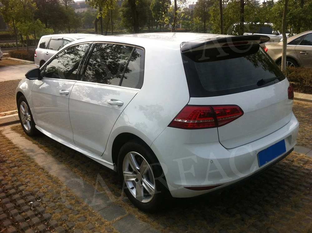 MK7 задний спойлер из углеродного волокна для Volkswagen VW Golf 7 VII MK7 7,5 стандарт- не для GTI и R
