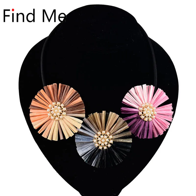 Ожерелье чокер Find Me женское из акрила модное винтажное украшение с крупными