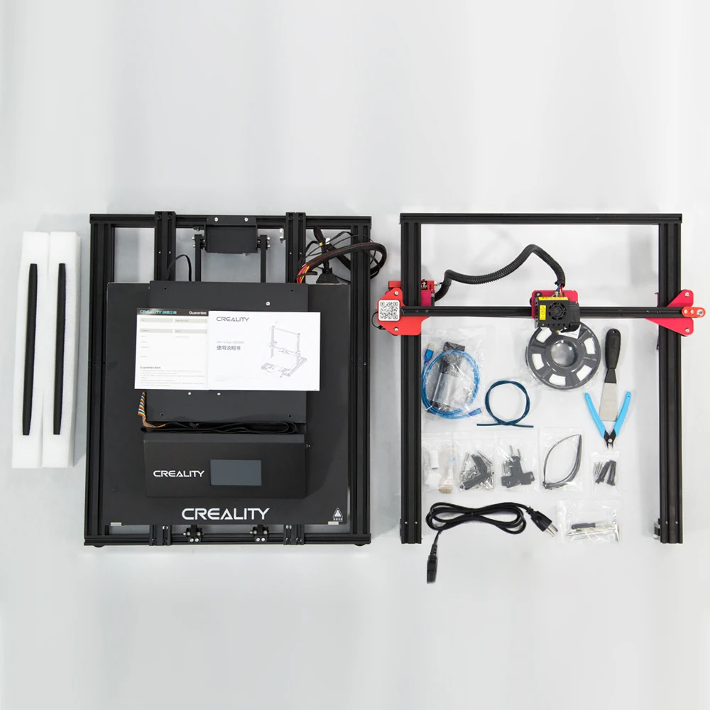 Creality 3D CR-10 Max 3d принтер DIY набор большой 3d принтер 450*450*470 мм автоматическое выравнивание печать с сенсорным экраном 8G TF карта
