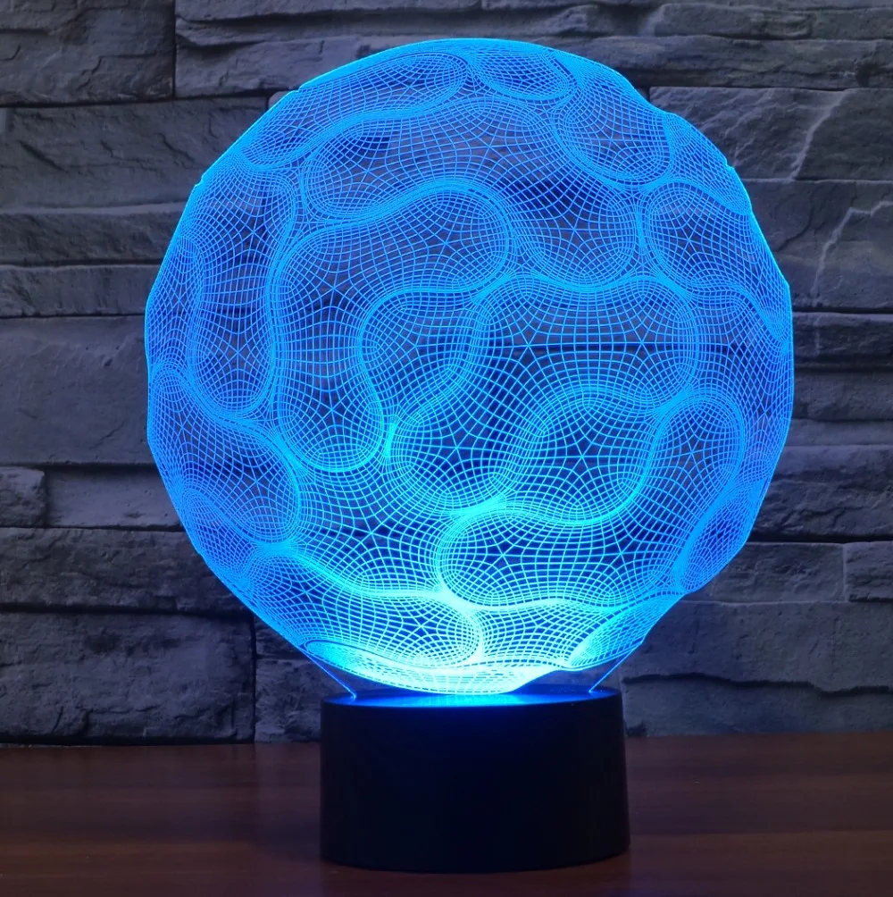 Free Shipping 3D DECOR brain shape LED nights light as a gift for doctor | Освещение