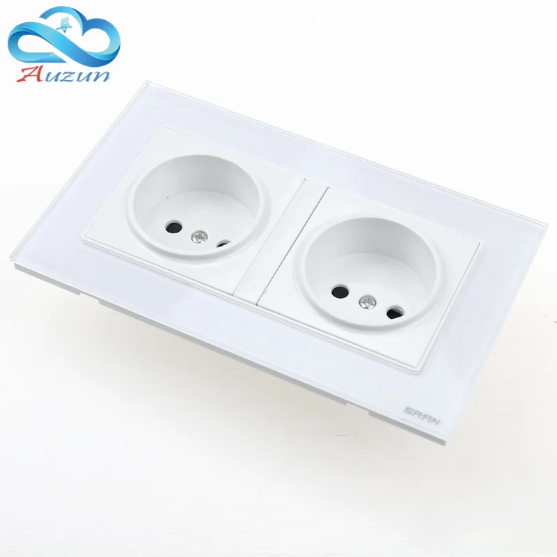 Высококачественная двухсторонняя розетка в европейском стиле настенная