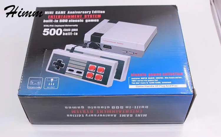 400/500/600/620/621 игры HDMI/AV мини ТВ портативная игровая консоль для игр Nes Встроенный 400 500 600 621 различных игр - Цвет: AV 500