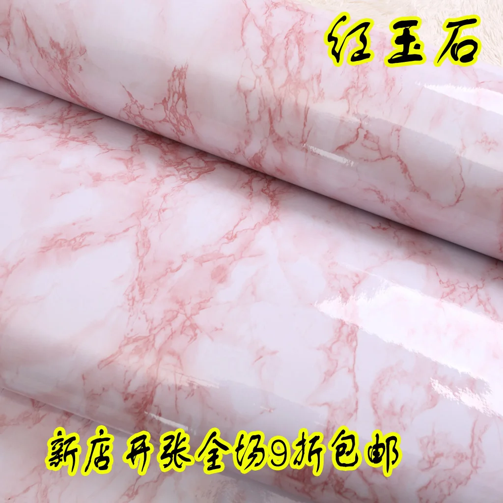 Декоративные flims самоклеящиеся стикеры стены декор Красный мрамор кухне