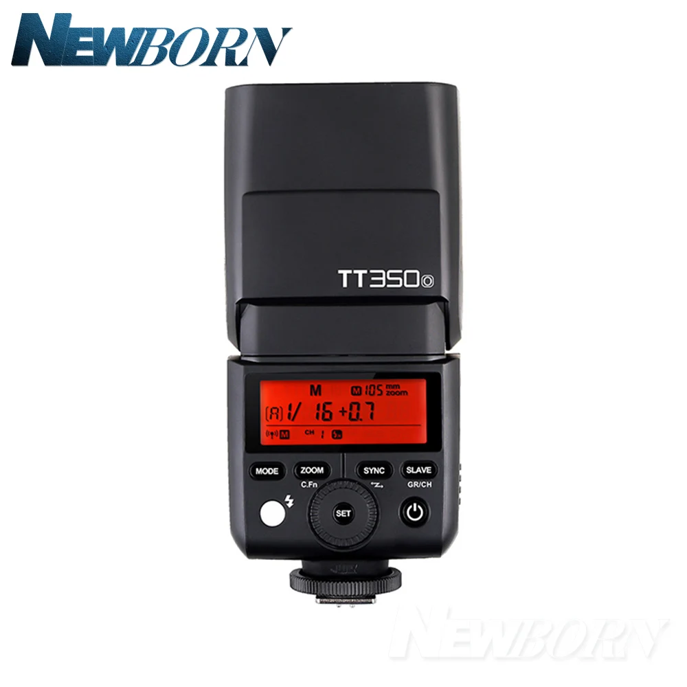 Godox Mini Speed lite TTL TT350O высокоскоростной 1/8000s GN36 + 2 4G беспроводной триггер для вспышки