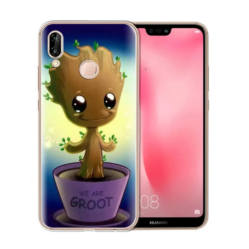 Чехол для huawei Honor 6X 6A 7 7X 7C 7A pro 8 8X9 10 Lite мягкий силиконовый чехол из ТПУ телефона funda
