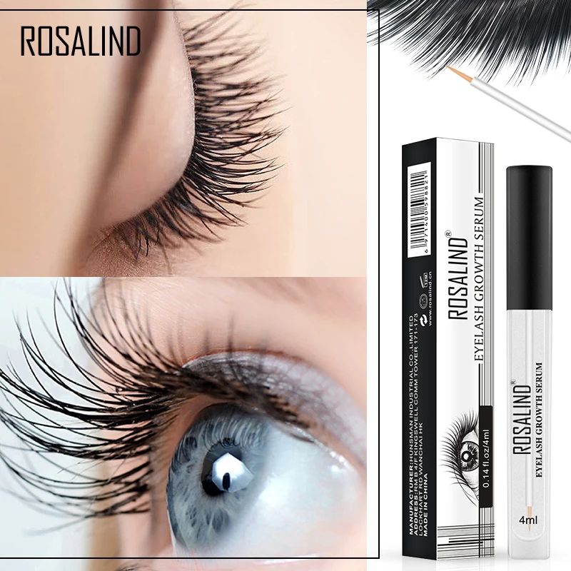 Омоложение ресниц ROSALIND усилитель сыворотки для роста натуральная удлиненная