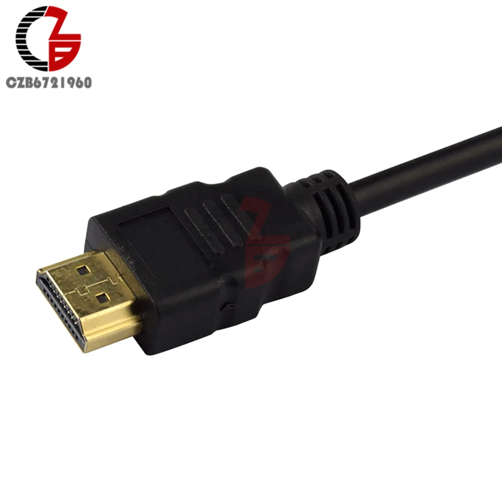 NEW 1080P Male to VGA Female Converter Adapter Cable for PC DVD HDTV TV | Обустройство дома