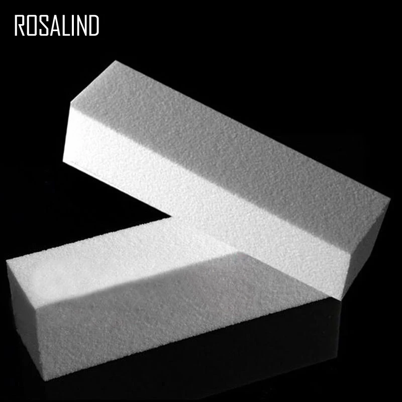 ROSALIND 4 шт./лот буферная пилка блок для ногтей инструменты педикюра Маникюр
