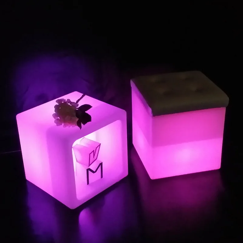 2 шт. 40*40*40 см светодиодный куб RGB-бар KTV вечерние мероприятия разноцветные