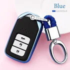 2019 Новый мягкий чехол для ключей из ТПУ для Honda CRV Odyssey Accord 2013-2017 Car Shell Car-StylingKey защитный брелок аксессуары