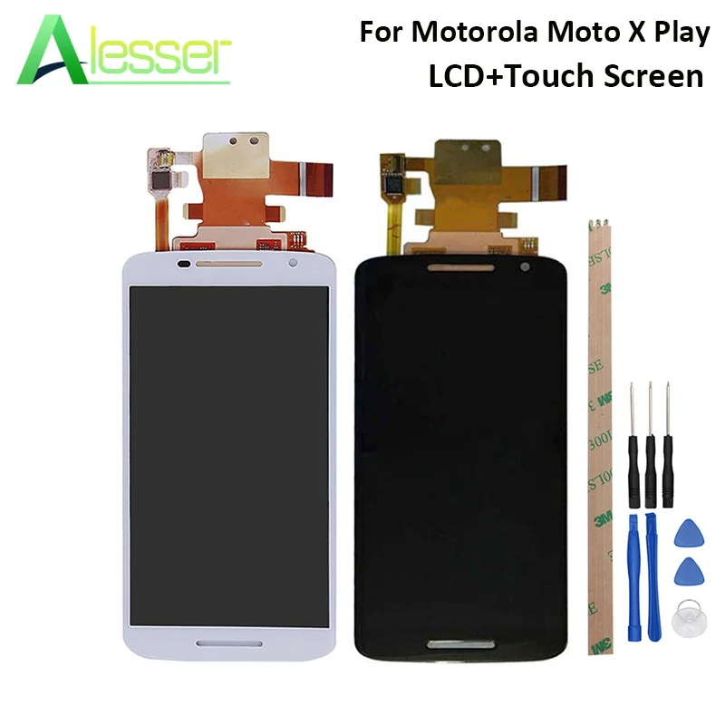 Alesser для Motorola Moto X Play XT1561 XT1562 ЖК дисплей Дисплей и Сенсорный экран полный набор