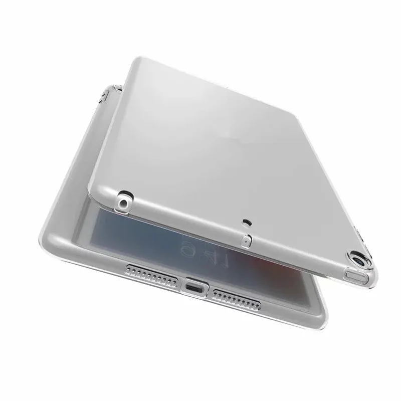 Чехол для iPad Mini 5 2019 прозрачный мягкий гелевый силиконовый чехол из ТПУ защитный