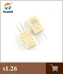 TEJIATE DHT22 цифровой датчик температуры и влажности AM2302 модуль+ PCB с кабелем дропшиппинг