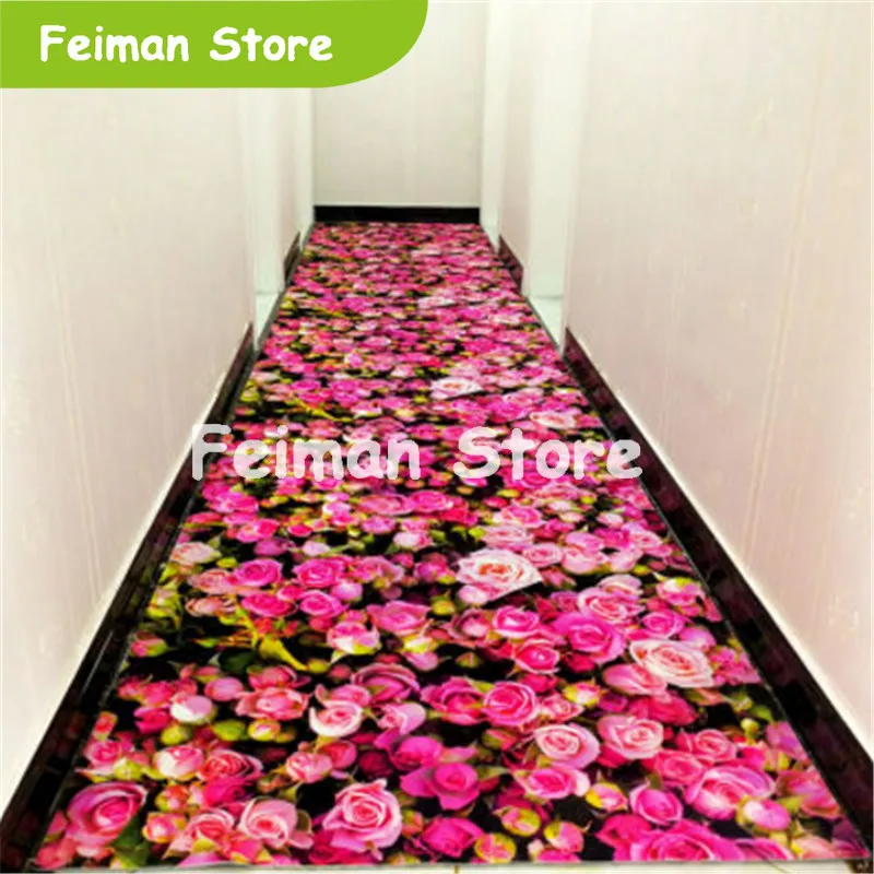 3D дверной коврик растительный ковер с принтом коврики для прихожей спальни