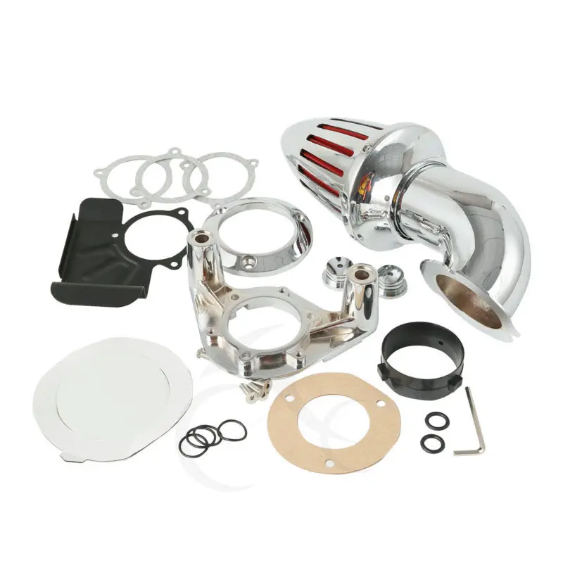 

TCMT Motorcycle Air Cleaner Kits Intake Filter For Harley Touring Electra Road Glide FLTR FLHT 2008-2012