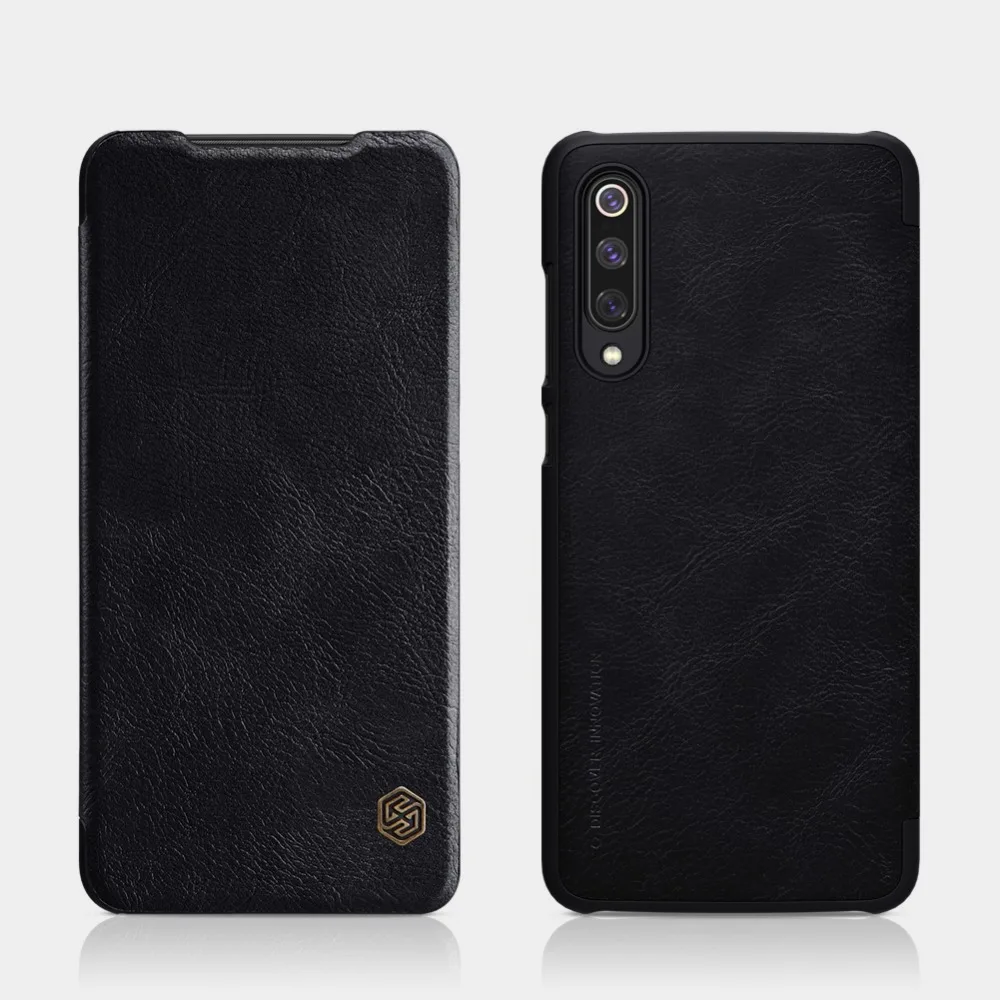 Для xiaomi mi 9 чехол для xiaomi mi 9 8 чехол Nillkin QIN Серия Флип кожаный чехол-кошелек с карманом для карт mi 9 mi 8