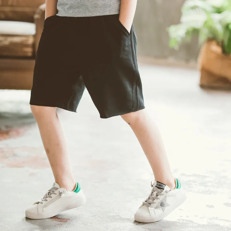 as picture Childrens' Sport Short Boys Active Performance Shorts Little Boys' Pull-on French Terry Shorts - Цвет: as picture