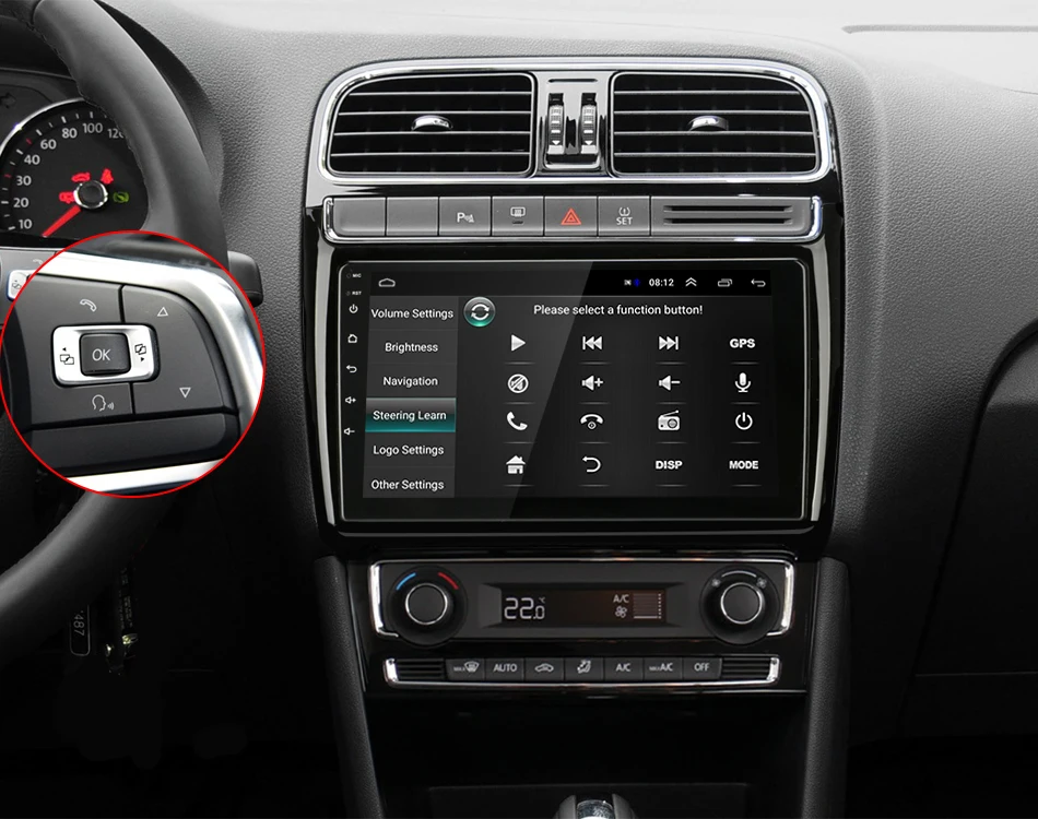 Vtopek " автомобильный радиоприемник для Volkswagen Polo 2008- gps навигация VW POLO sedan видео плеер 4G wifi Android fm-передатчик