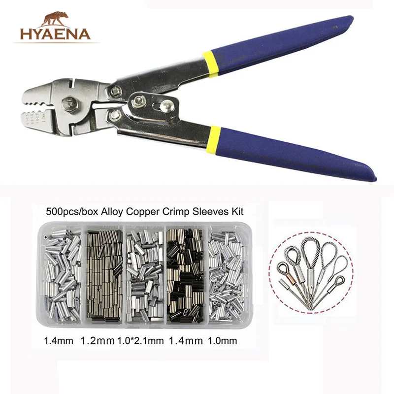 

Hyaena Multifunctional Anti-corrosion Fishing Pliers Stainless Steel Fishing Line Tackle Cutter Scissors Crimping Terminal Tool