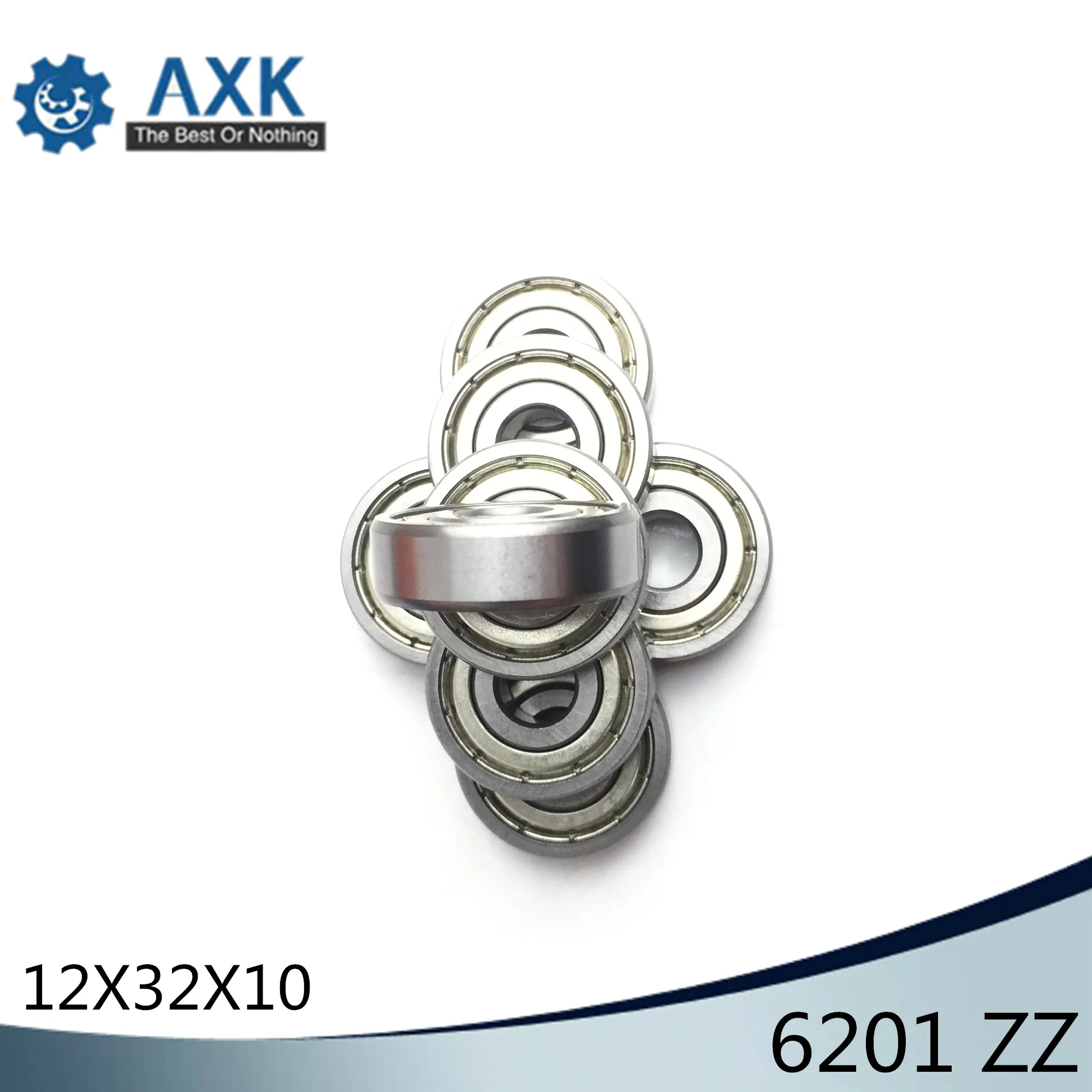6201ZZ керамический подшипник 12*32*10 мм ABEC 3 ( 8 шт.) для DIY дрели шайбовый с глубоким 6201 Z