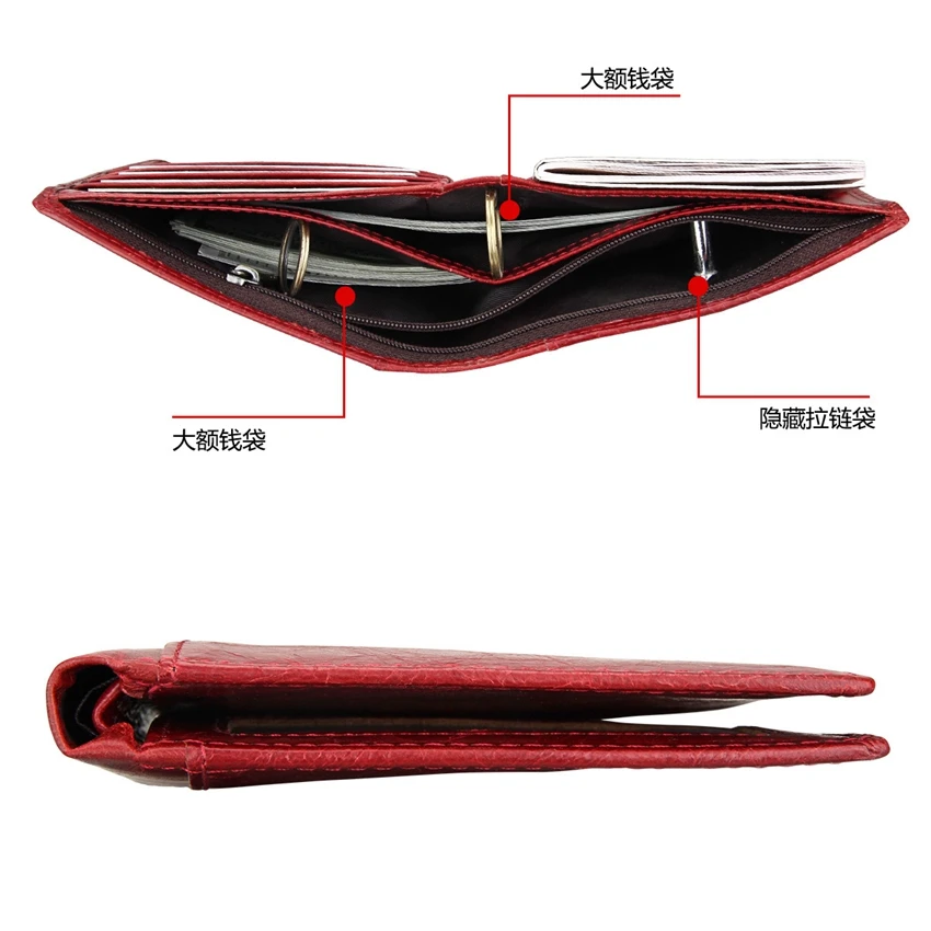 Красная Обложка для паспорта из натуральной кожи функциональная защита RFID