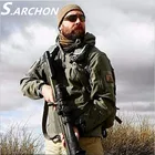 Куртка мужская тактическая в стиле милитари, флисовая, с мягким корпусом, водонепроницаемая, ветрозащитная, в стиле милитари, V5.0