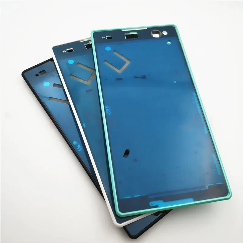 Рамка для ЖК дисплея рамка корпуса Sony Xperia C3 S55T S55U передняя экрана сменная