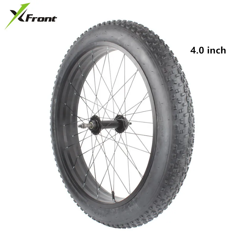 Xfront 20 24 26 inch 4.0 Wide Fat Tire Snowmobile Beach Rough Aluminum Alloy Wheel Set Inner Tube tire front and rear | Спорт и