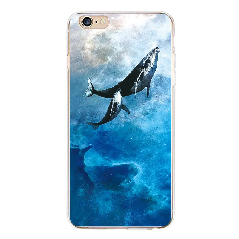 Мягкий прозрачный чехол из ТПУ для iPhone 4/4S 5 5S 6 6plus 7 8plus x силиконовая крышка с