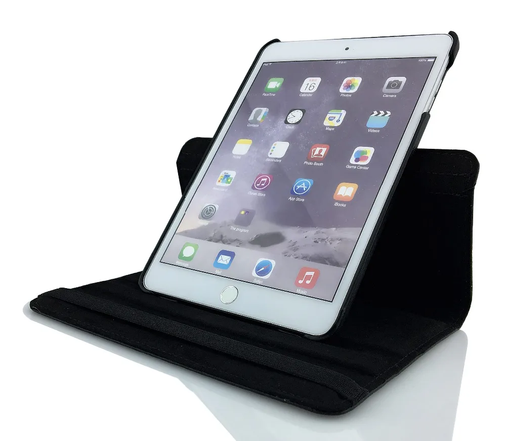 Чехол для iPad 2, iPad 3, iPad 4, 360 из искусственной кожи, вращающийся, умный, авто спящий режим, подставка, чехол для планшета, для iPad 2/3/4