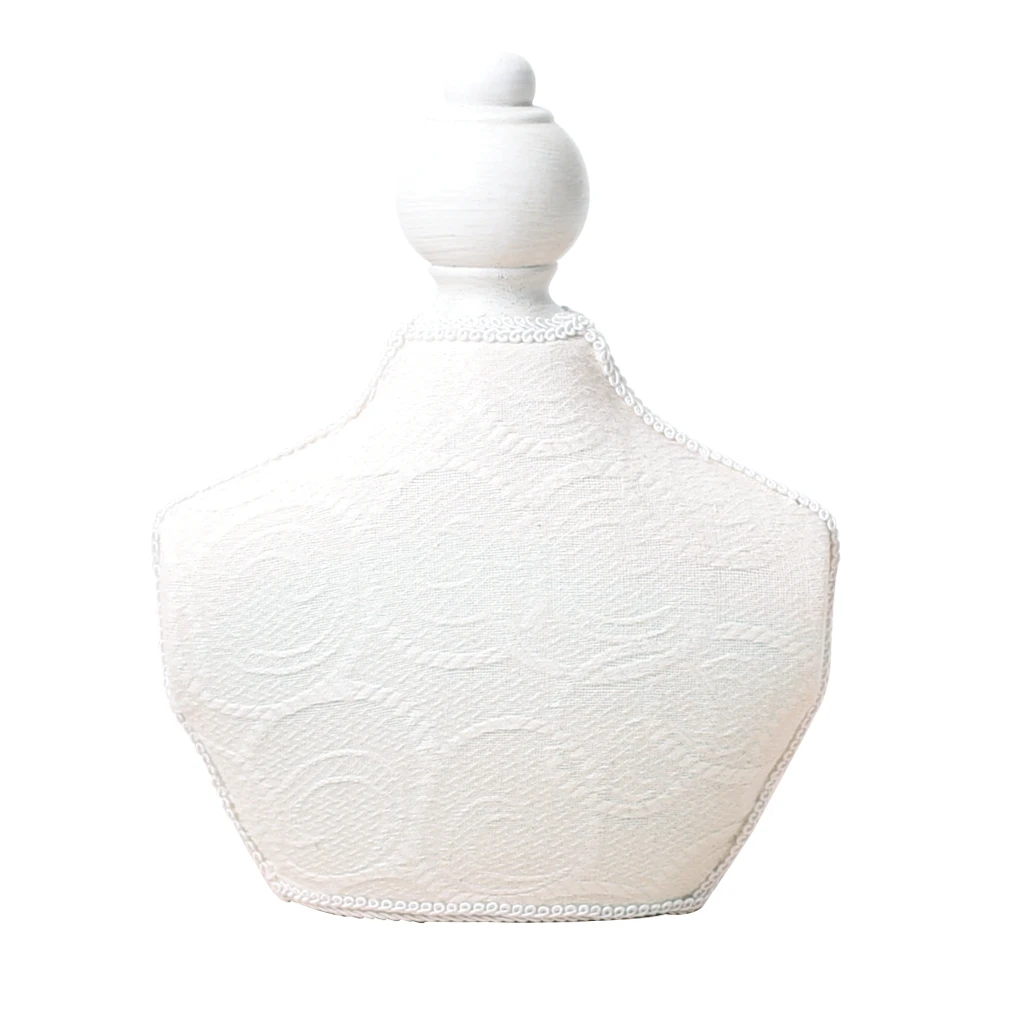 Белый деревянный кружевной манекен ювелирная стойка подвесное ожерелье браслет