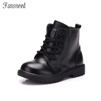 2019 autumnwinter boys and girls martin boots baby boys microfiber leather boots child boys martin fashion shoes