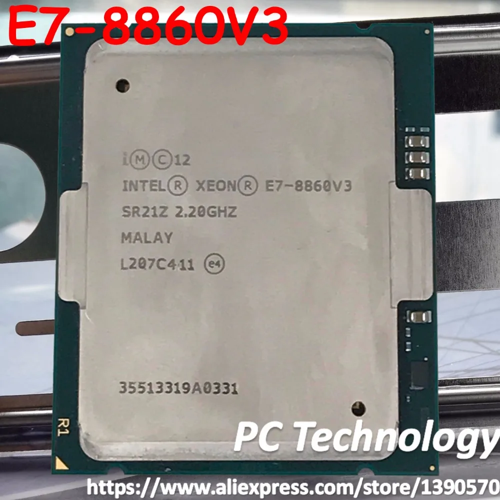E7-8860V3 Intel Xeon E7-8860 V3 2,20 ГГц 16-Core 40 Мб smartcache E7 8860 V3 LGA2011 140 W E7 8860V3