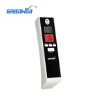 Высокочувствительный цифровой алкотестер с двойным жк-экраном, поддержка измерения температуры и времени, бесплатная доставка