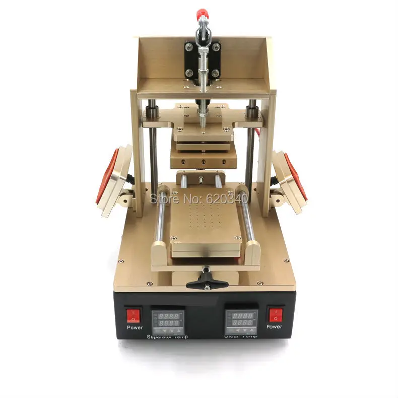 

5 in 1 Machine = Samsung Middle Bezel Splite + iPhone Frame Laminating + Vacuum Pump LCD Screen Separator + Glue Remover