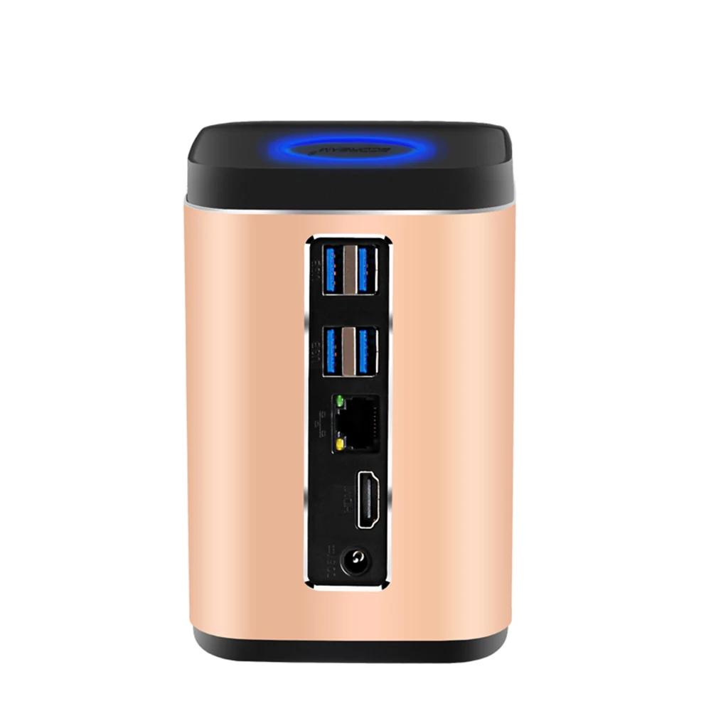 Intel Мини-ПК Windows 10 Quad Core Cherry Trail 1.84 ГГЦ Z8300 2 ГБ DDR3 32 с HDMI LAN WiFi BT камеры СВЕТОДИОДНЫЕ