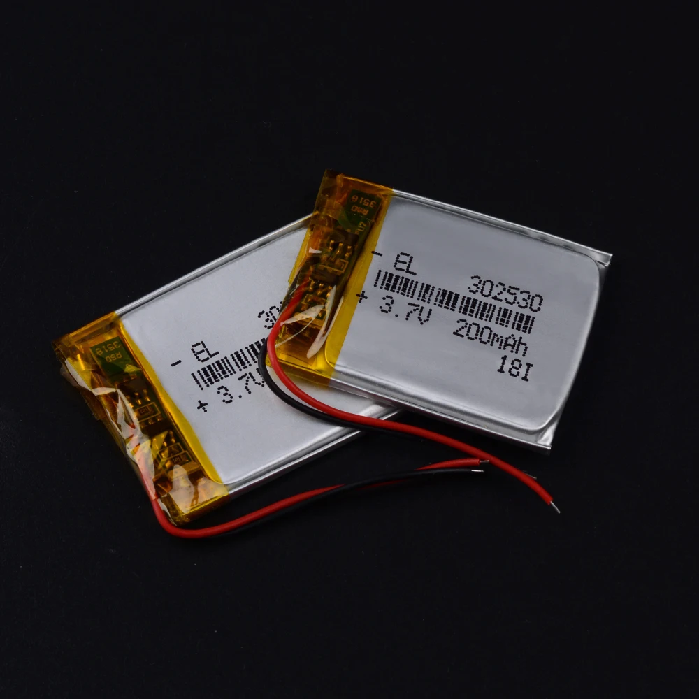 

302530 3.7V 200mah Lithium polymer Battery car video recorder sho-Me A7 DVR