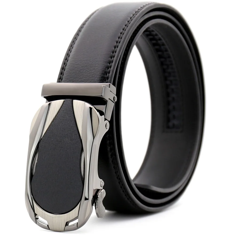 Деловые ремни для мужчин Ceinture роскошный ремень из натуральной кожи с пряжкой широкий ремень модные джинсы мужские Брендовые брюки ремень 130 см Q170