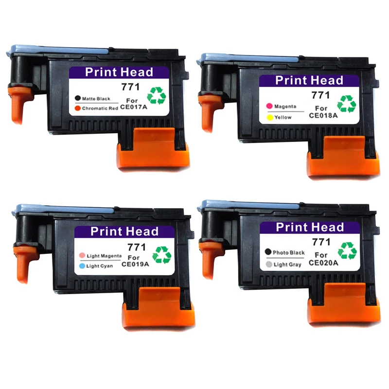 Vilaxh CE017A CE018A CE019A CE020A 771 Замена печатающей головки для принтера HP Designjet Z6200 |