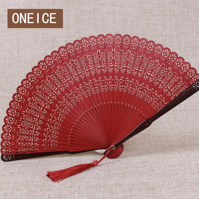 Ручной вентилятор полный бамбуковый Вентилятор бутик женский древний Ветер