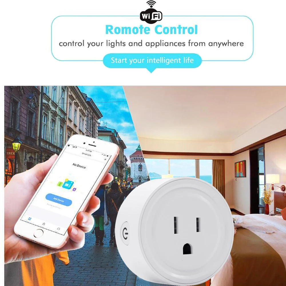 Умная розетка eWeLink Zigbee светильник ключатель света для шлюза с Wi-Fi 10 А голосовое